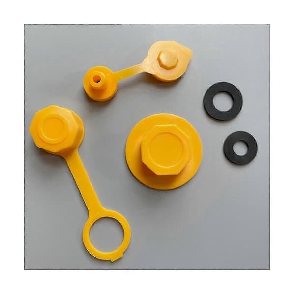 Replacement Spout for Jerry Can, Improved Design, Flexible Pouring Spout Kit with Gasket Plug, Vent Cap, Cap Set 0724