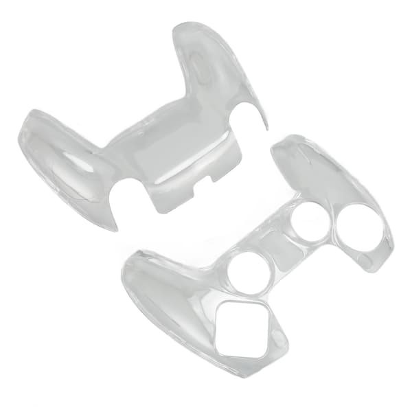 Beskyttende cover til PS5-controller, gennemsigtigt, stødsikkert, ridsefast, bærbart, hårdt PC-cover