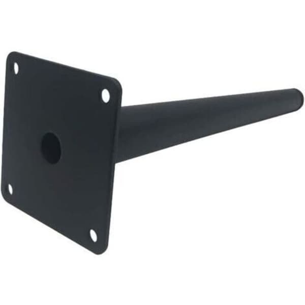 4 stk. skrå bordben, metalskabsben, koniske møbelben, Sta