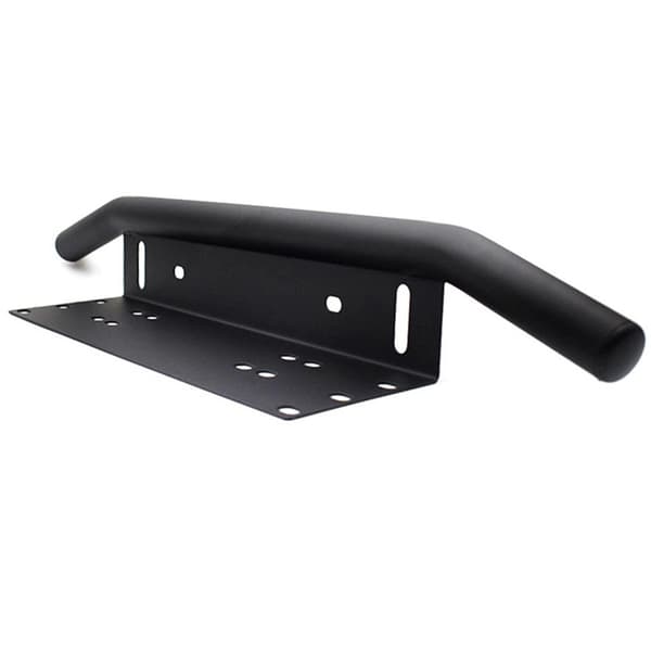 Sort Universal Nummerplade Monteringsbeslag til Bil Frontgrill LED Spotlight