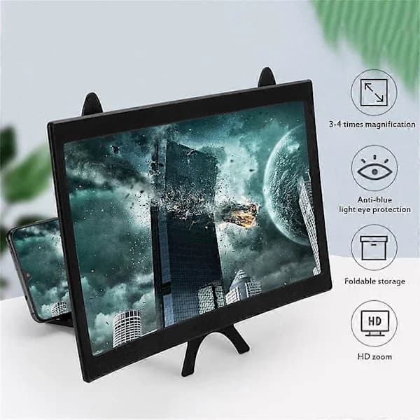 (pow yeah!) Screen Magnifier, Projector Screen, Universal Mobile Phone Screen Magnifier 3D Magnifier