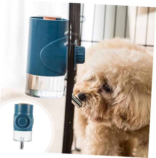 1 stk katte- og hundefoderautomat lille hundevanddispenser lille kæledyr kæledyr pro