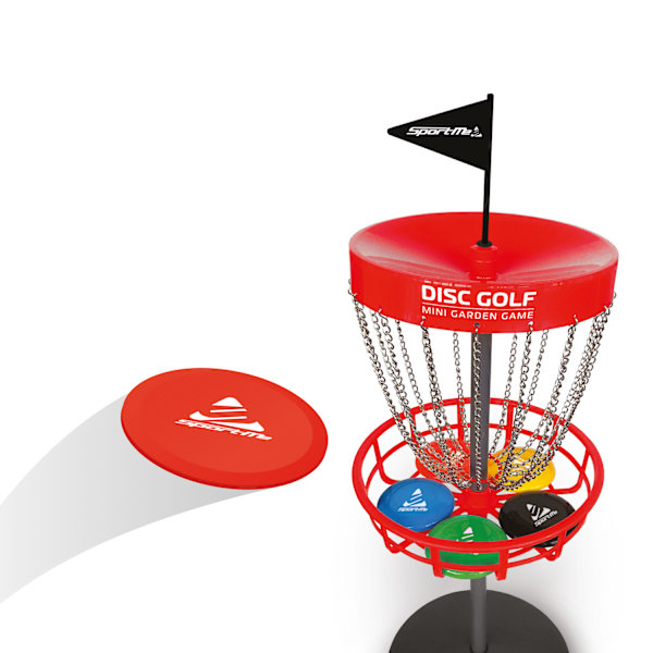 Discgolf sæt med kurv