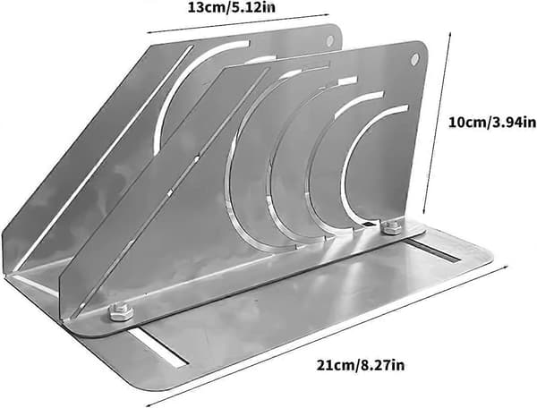 Adjustable 45-Degree Rubber Pipe Insulation Cutting Guide for Home and Industrial Use, Easy Precision Cutting (FMY)