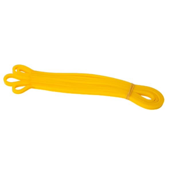 Yellow Ergonomic Multifunctional Durable Resistance Bands for Strength Training