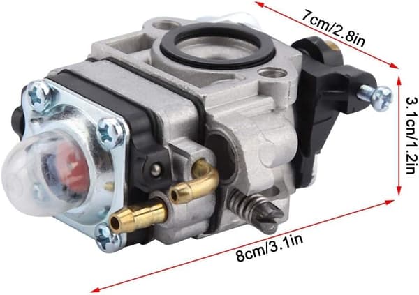 Carburetor for Hedge Trimmer, Replacement for 32CC Engine, Chainsaw, Lawn Mower, Accessories, Lawn Mower, Motorized Garden Tools