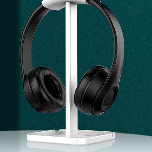 Desktop Headphone Holder (White) Mobile Phone Display Stand Internet Cafe Creative Headphone Hook