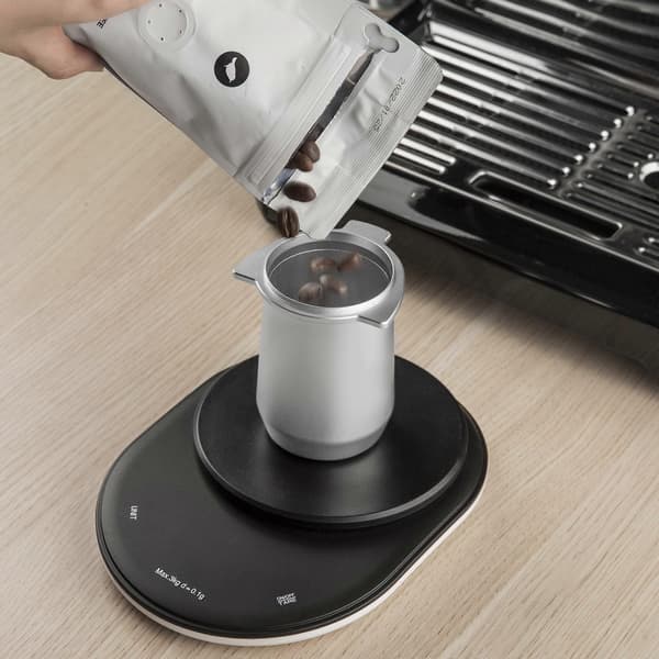 54mm Kaffedoseringskopp Tilbehør Aluminium Metall, Sølv