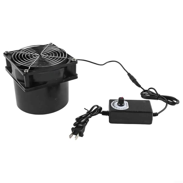 Robust luftudsugningsventilator designet med monteringsmuligheder 120 mm til lodning, justerbar kontrol