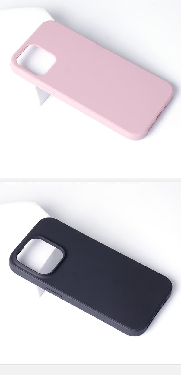 Svart Klassisk Veske for Apple 14 Kompatibel