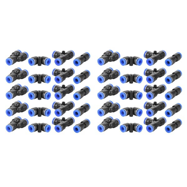 6 mm luftslange pneumatisk push-tilslutningssæt 40 dele