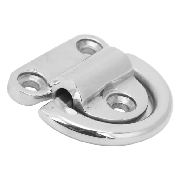 Marine Foldbart Pad Eye 316 Rustfrit Stål Marine Grade Tilbehør Erstatning til Båd Yacht