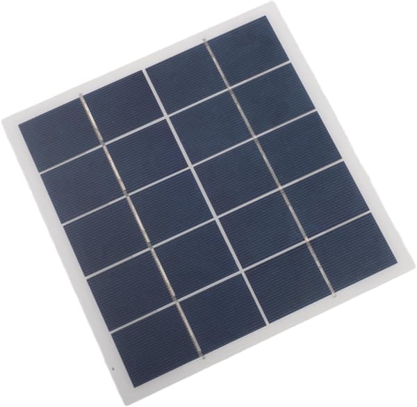 Kompakt laddare utomhussäkerhetskameror och leksaker 4W 5V solpanel lämplig för LED-lampor, liten