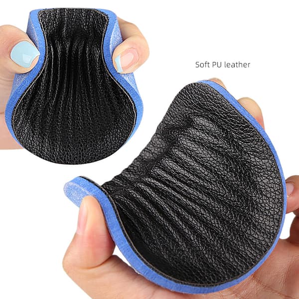 Comfortable Black PU Leather Wrist Rest for Calligraphy