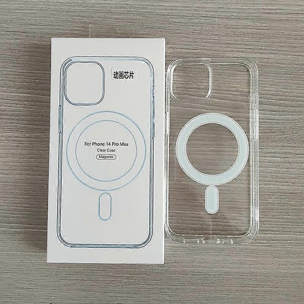 Passer for iPhone 16 Apple magnetisk mobildeksel magsafe ensfarget transparent animasjon anti-fall 16PRO mykt deksel iPhone15 plus