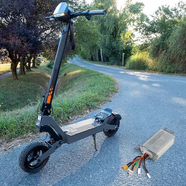 og Kukirin Scooter, Robust komplett kontrollerdisplayløsning for 36V 350W elektrisk aluminiumslegering (kontroller) Controller