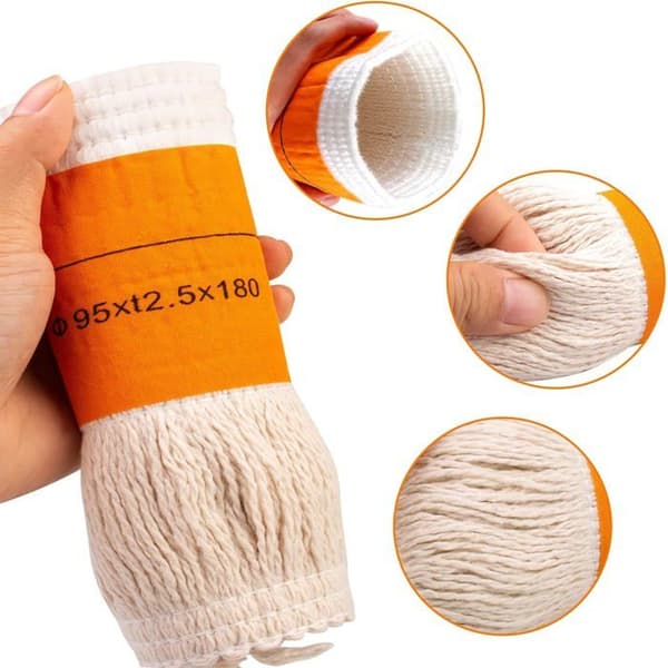Replacement Wicks for Kerosene Heaters - 6-Pack - Woven Cotton - Clean and Odorless Combustion - For Stoves