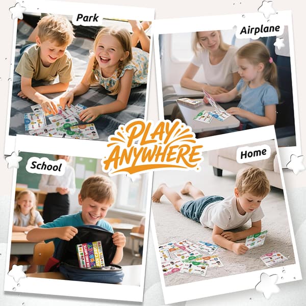 Learn to Read Phonics Flash Cards for Preschool, 1st and 2nd Grade