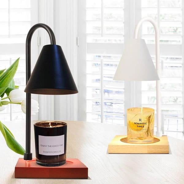 Dæmpbar aromalampe, elektrisk oliebrænder, duftvoksbrænder, vokssmelte-lampe, lysbrænder, par-lampe