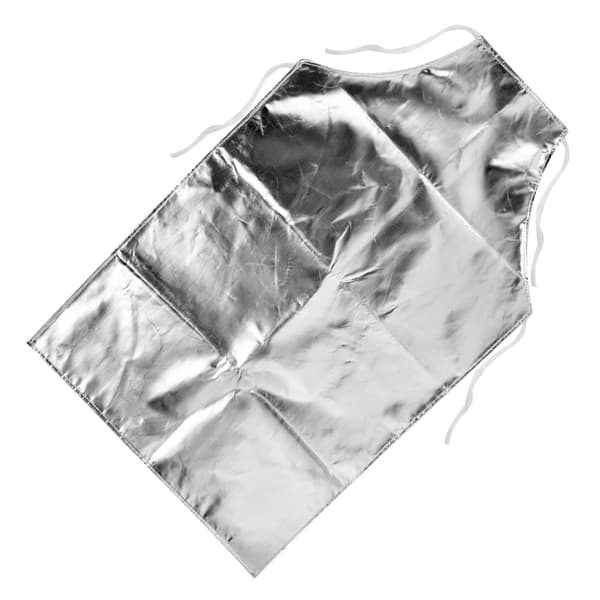 1000°C Varmebestandigt aluminiumsfolie forklæde Højtemperatur arbejdsforklæde