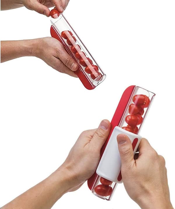 Fruit Slicer, Tomato/Grape/Cherry Cutter, Fruit Kitchen Decoration