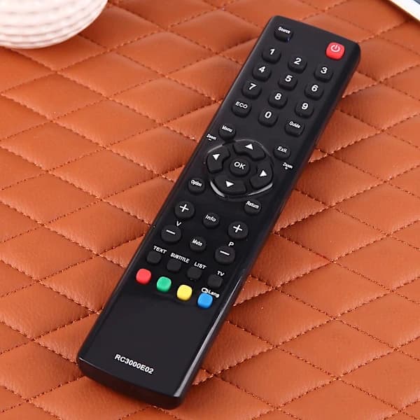 (Pow yeah!) Fits TCL Thomson LCD Smart TV Remote Control RC3000E02