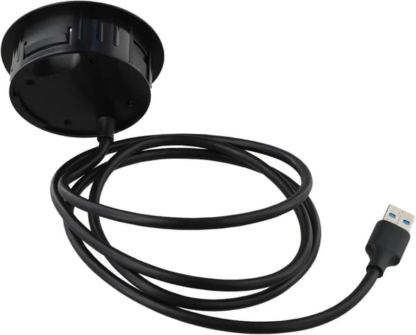 USB-hub lyd designet for effektive dataoverføringer med støtte for gjennomføring, for flere enheter