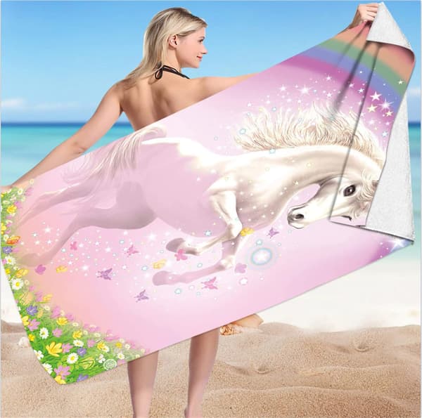 Yksisarvinen rantapyyhe matka rantapyyhe rantaratkaisut 75*150 cm