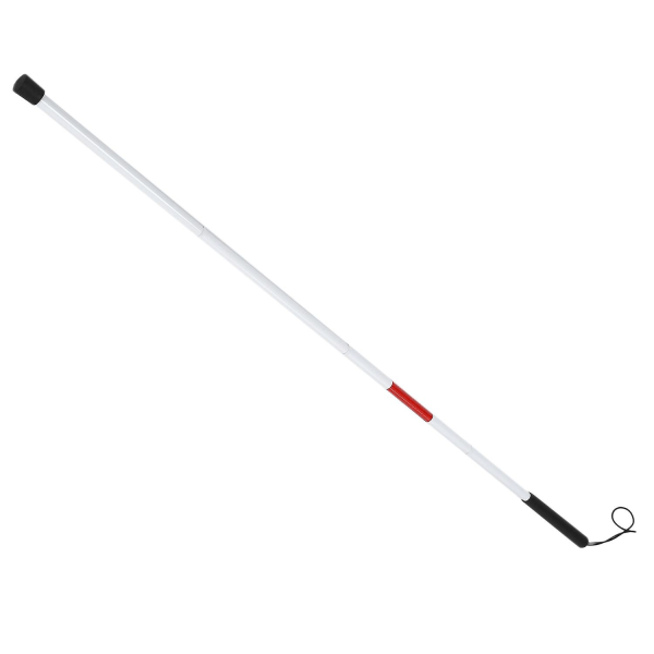 Synshandicappede Krykker Blindestok Gåstok Aluminium Let at Folde Sammen