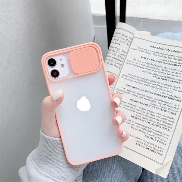 Mobilskall egnet for iPhone 13 - Kamerabeskyttelse - Støtsikkert - Lakserosa
