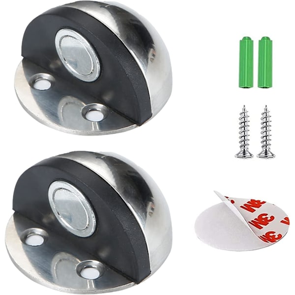 Magnetisk dørstopper, dørstopper i rustfritt stål, dørstopper