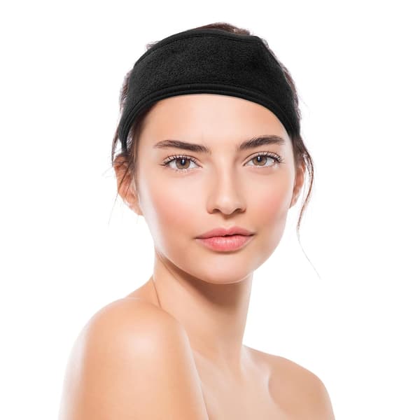 3-pack Spa Ansiktsband Tyg Justerbart Elastiskt Trepack