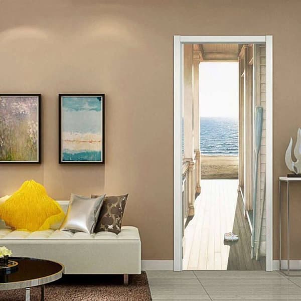 Decorative Wall Decal for Door Style 1 Odipie