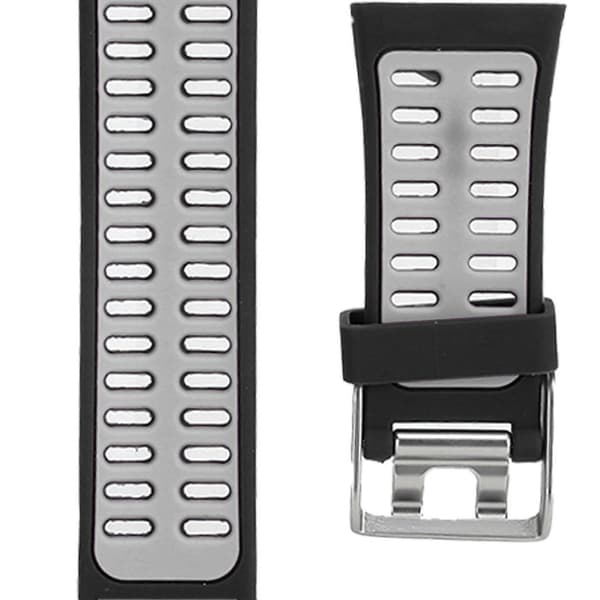 Replacement Wristband with Disassembly Tool for POLAR V800 Watch (Black White)