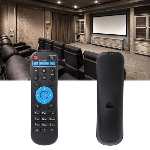 Remote Control Replacement Remote Control for T95 HK1 MX10 X88 X96 TX6 TX3 MX1 H50 H96 S912 Android TV Box Beige Beige