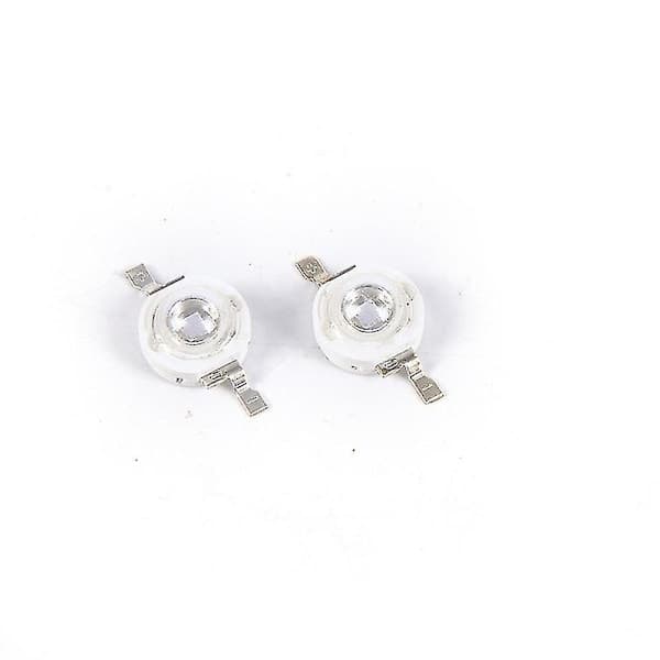 10 stk. 3W LED-lamper med UV-lyschips 395nm LED ultraviolett lys
