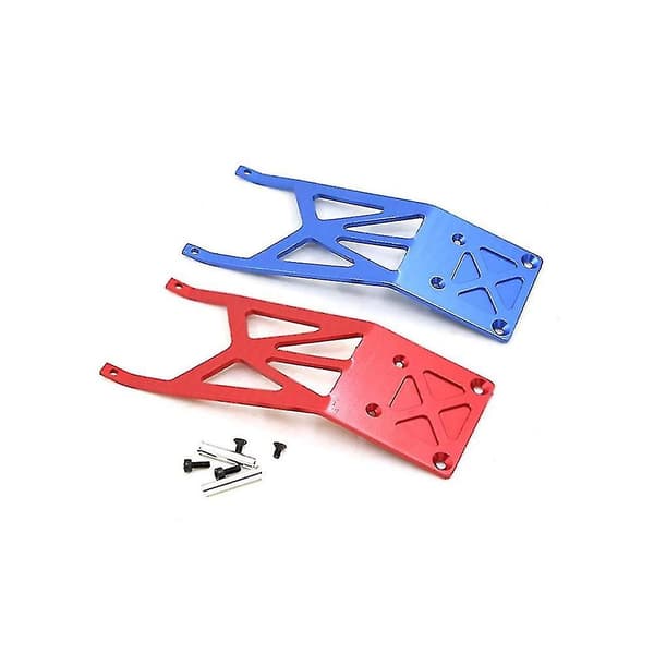 For Slash 2wd Aluminiumlegering Front Chassis Plate Kit Rc Modellbil Erstatningstilbehør, Blå