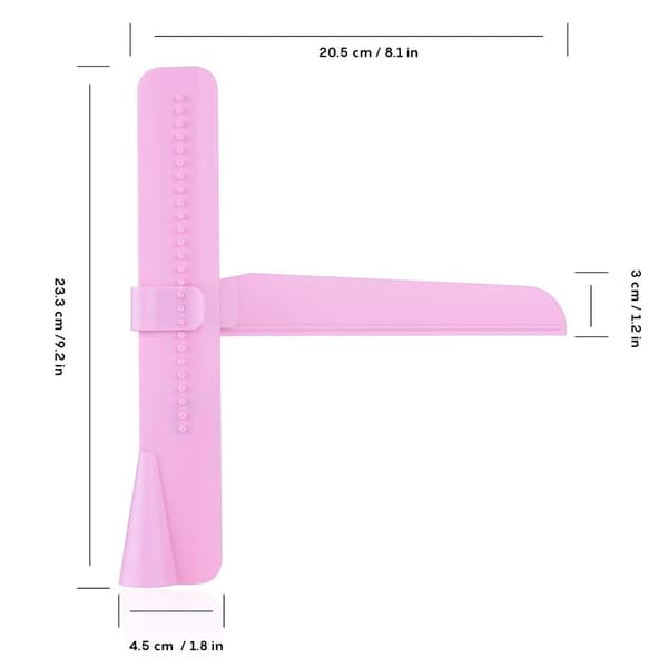 Cake Spreading Tool, Adjustable Cake Spatulas Cake Scraper Fondant Smoothing Tool Cake Decorating Tool Smoother Polisher (2-pack)