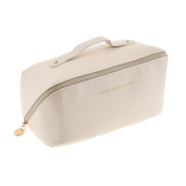 Makeupväska / Necessär / Sminkförvaring - Sminkväska Beige