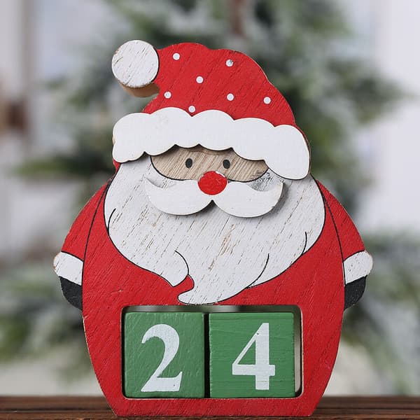 Dekorativ kalender (Jul tredimensjonal trekalender for eldre)