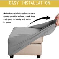 Stretch Slipcovers, Square Spandex Fabric Slipcovers for Storage