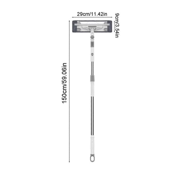 16CM Håndmopp Husholdnings Lazy Mopp Sug Horisontal Mopp Vaskemopp