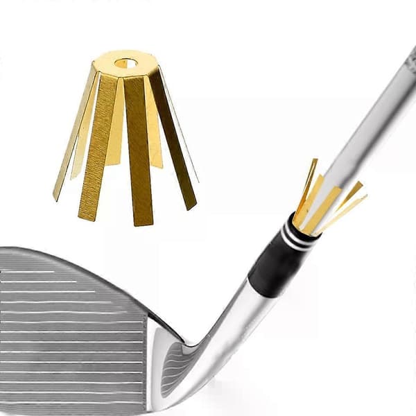 Golf messingadaptershims, 10 stk. forlængelige skafter til juniorgolfspillere