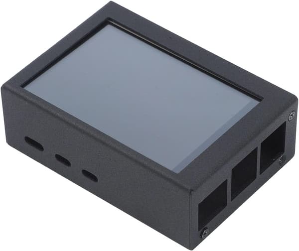 Touchscreen Raspberry Pi 3 5 og etui, 60 FPS høj kompatibel med aktiv køler