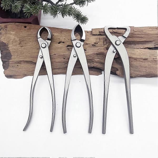 1 Set Bonsai Shaping Tools Round Scissors + Beveled Scissors As Shown53_tfrf
