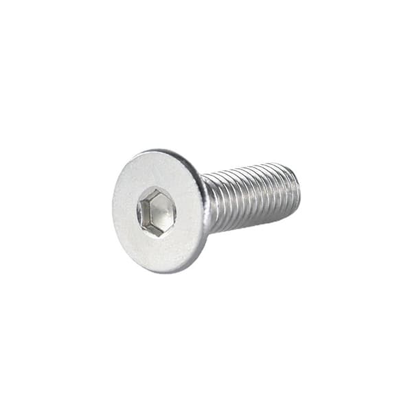 20 stk. forsænkede skruer M6 x 35 mm, rustfrit stål V2A VA A2