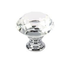 10 stk krystallglass skapknapper sett skuffeknapper kommode skap