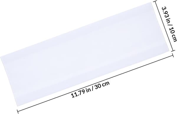 Engangs hvide kokkehatte til voksne 20 stk. hvide 60 cm