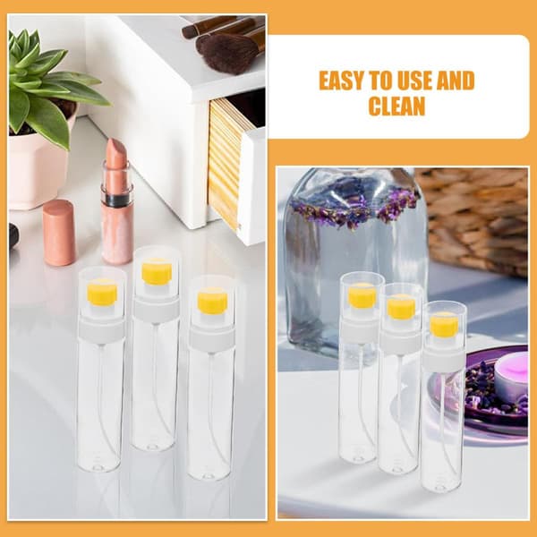 5-pakning 100 ml PET sprayflasker, påfyllbare reisebeholdere