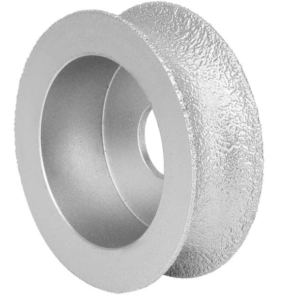1 stk 7,5 cm konkav diamantslibesten til slibning af sten